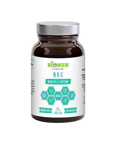 Biowen, NAC 600 mg, kapsułki, 100 sztuk zdjęcie