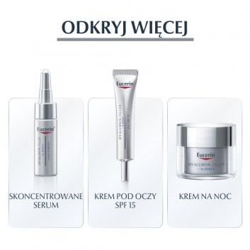 Eucerin Hyaluron-Filler Krem na dzień SPF 15 z Kwasem Hialuronowym do skóry normalnej i mieszanej przeciwzmarszczkowy, 50 ml, cena, opinie, skład