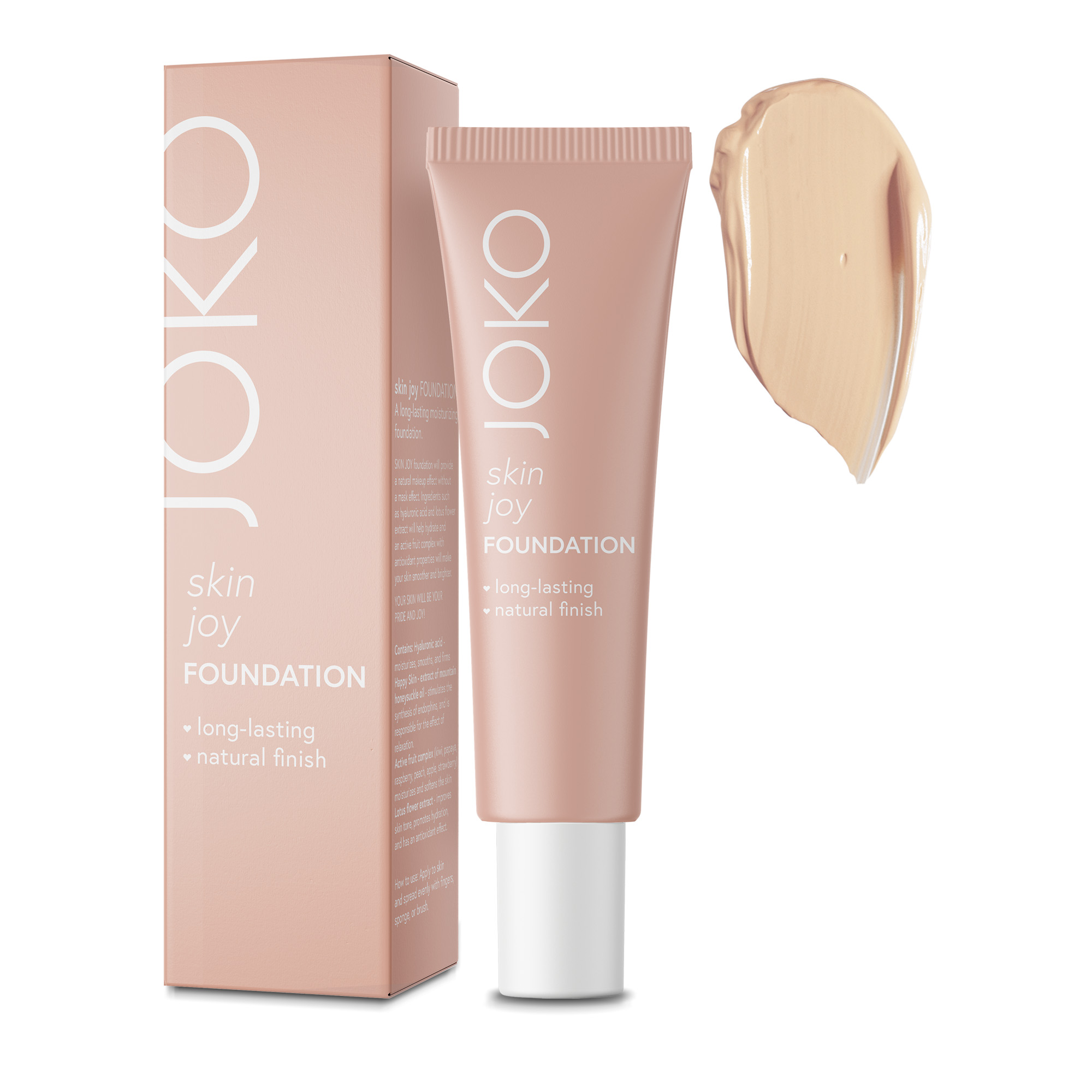 Joko Skin Joy Foundation Długotrwały Podkład nawilżający 04 N Honey, 30 ml zdjęcie
