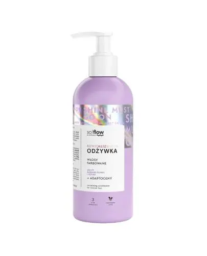 So!Flow, Odżywka rewitalizująca do włosów farbowanych, słodka śliwka i jeżyna, 400 ml zdjęcie