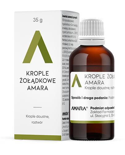 AMARA Krople żołądkowe - 35 g zdjęcie