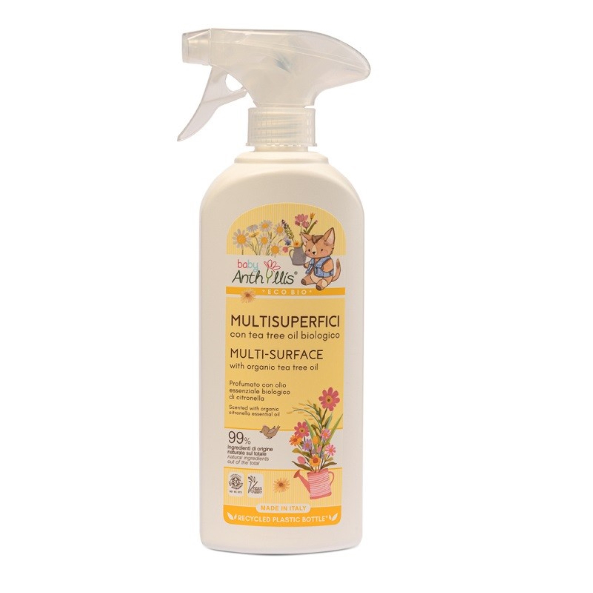 Anthyllis Baby Eko Spray do czyszczenia powierzchni mających kontakt z dzieckiem, 500 ml zdjęcie