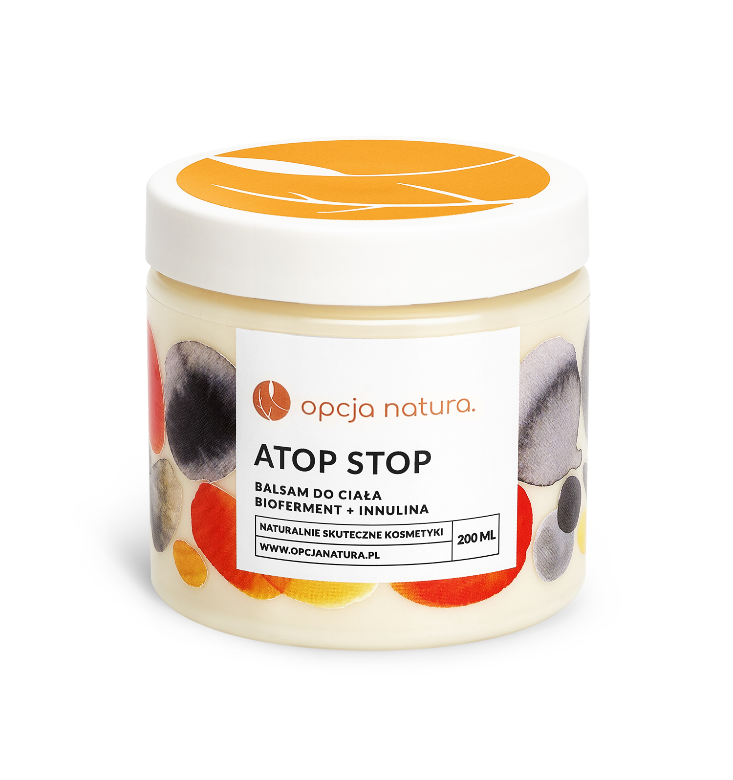 Opcja Natura, atop stop balsam do ciała z biofermentem i innuliną, 200 ml zdjęcie