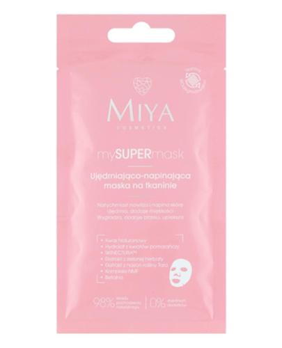 Miya mySupermask Maska ujędrniająco-napinająca na tkaninie, 1 szt., cena, opinie, wskazania zdjęcie