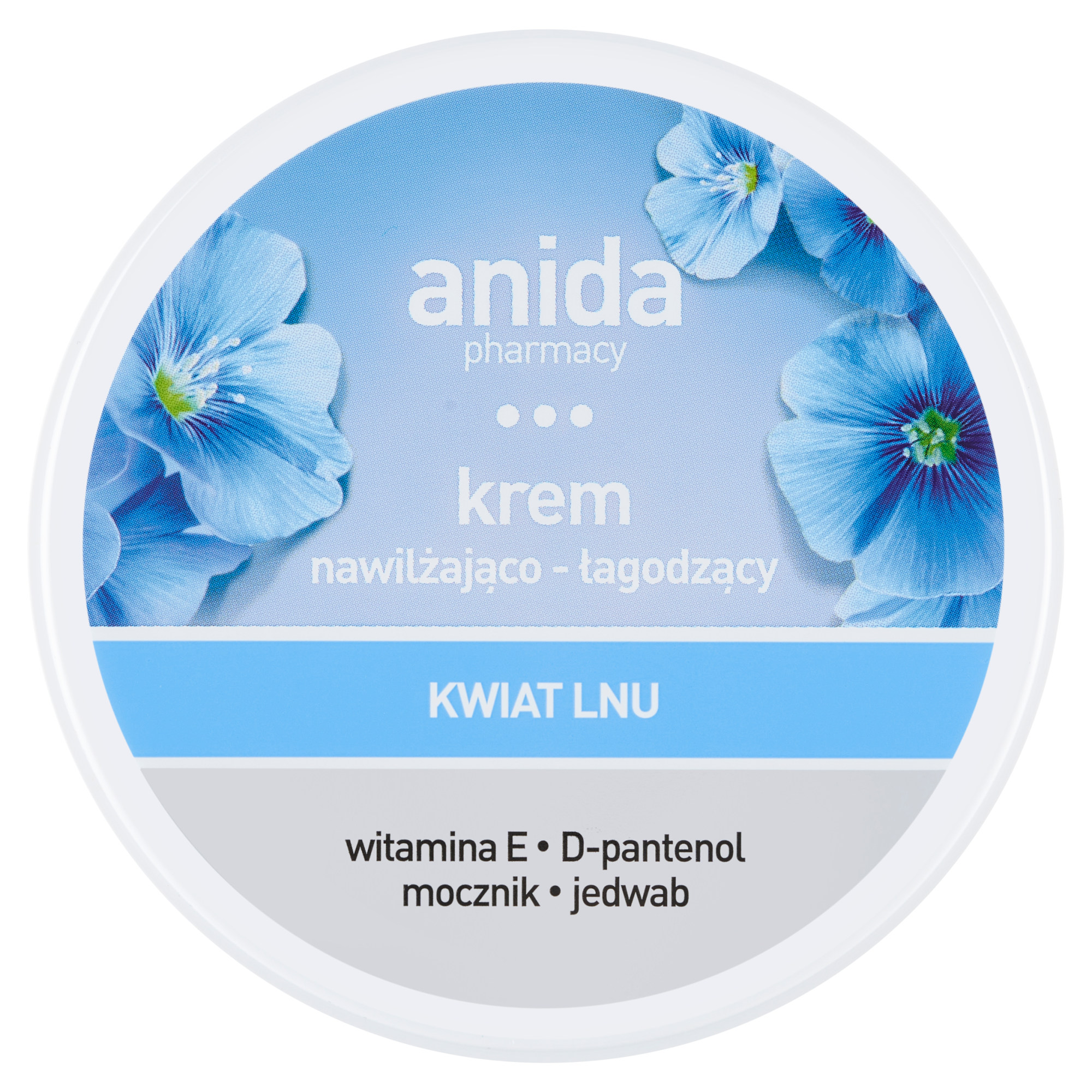 Anida krem nawilżająco łagodzący kwiat lnu 125 ml zdjęcie