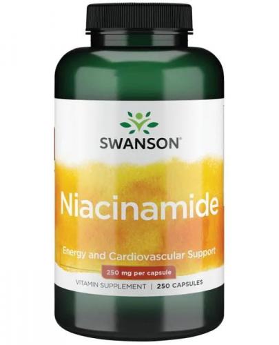 SWANSON Niacinamide 250 mg, 250 kapsułek zdjęcie