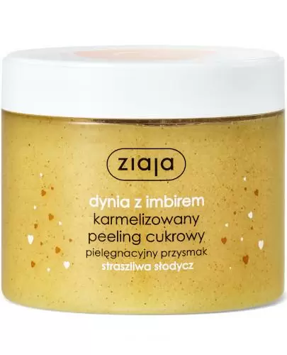 Ziaja Dynia z imbirem karmelizowany peeling cukrowy 300 ml zdjęcie
