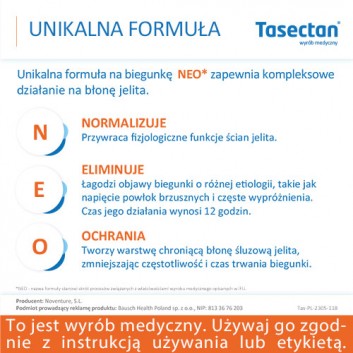 Tasectan 500 mg, 15 kapsułek