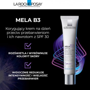 La Roche-Posay Mela B3, krem przeciw przebarwieniom na dzień SPF 30, 40 ml
