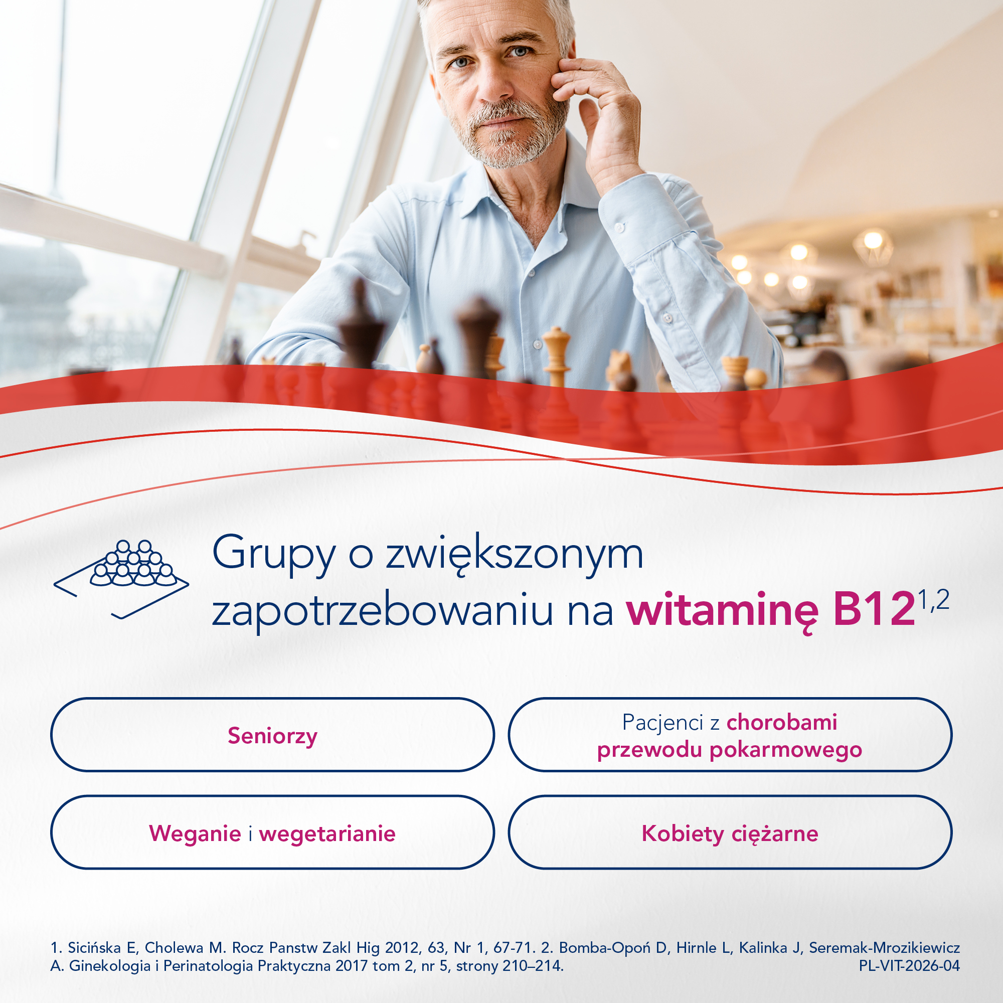 IBSA, Vitamin B12, listki, 30 sztuk