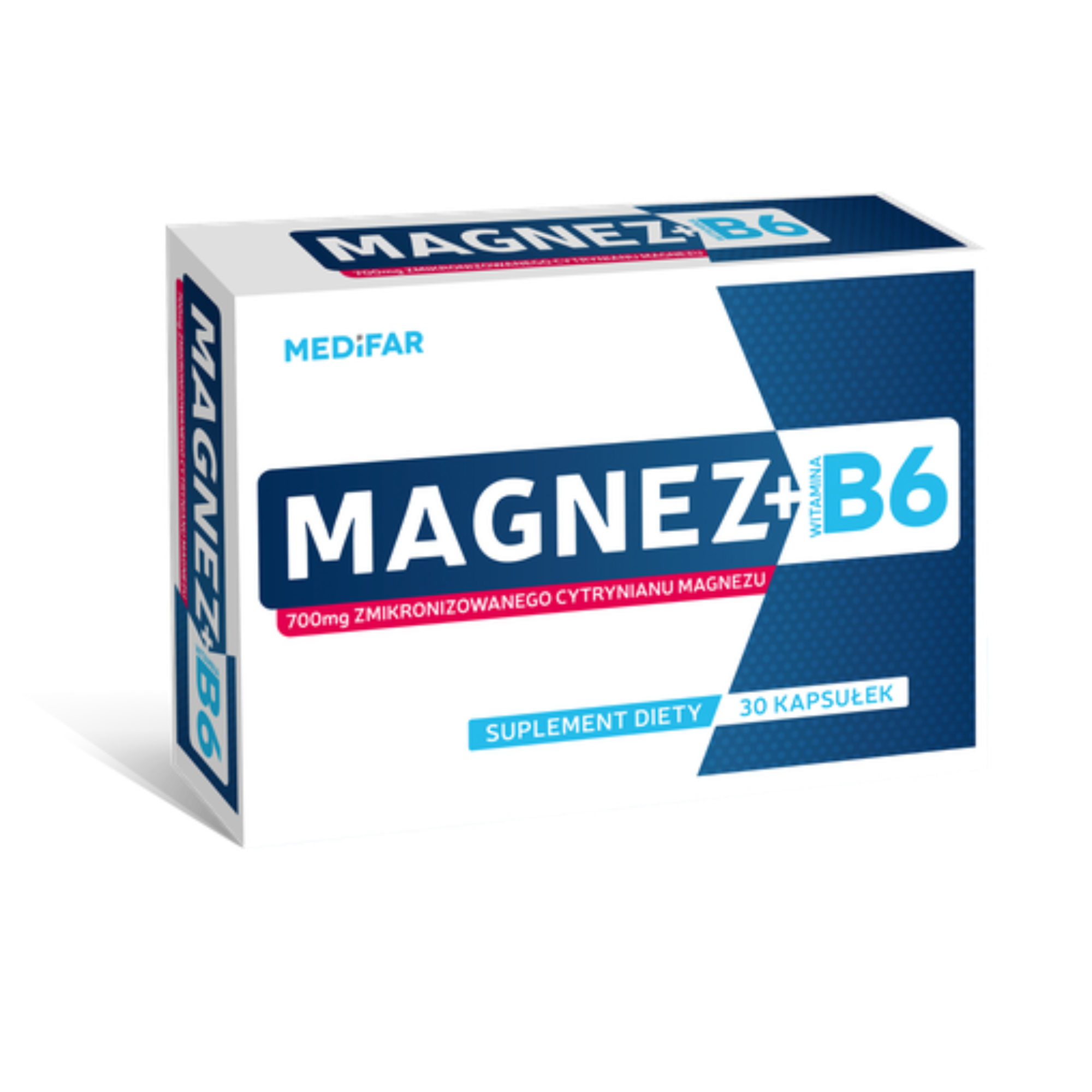 MediFar Magnez+B6, 30 kapsułek zdjęcie