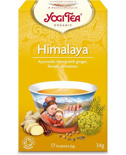 Yogi Tea Organic HIMALAYA Z Himalajów BIO - 17 sasz. - cena, opinie stosowanie zdjęcie