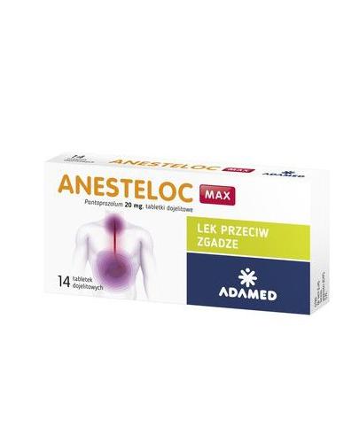 Anesteloc Max, 20 mg, tabletki dojelitowe, 14 sztuk zdjęcie