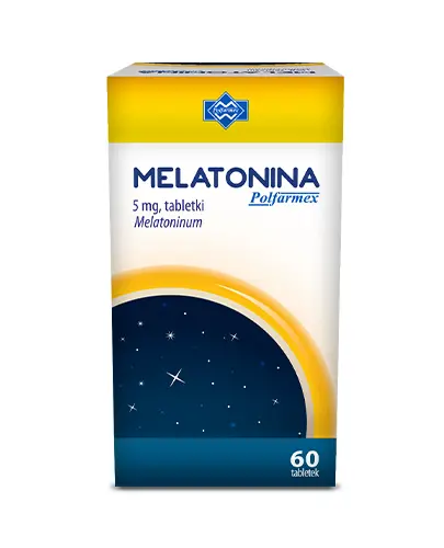 Melatonina Polfarmex, 5 mg, 60 tabletek zdjęcie