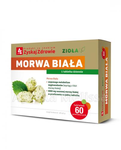 ZYSKAJ ZDROWIE Morwa biała - 60 tabl. zdjęcie
