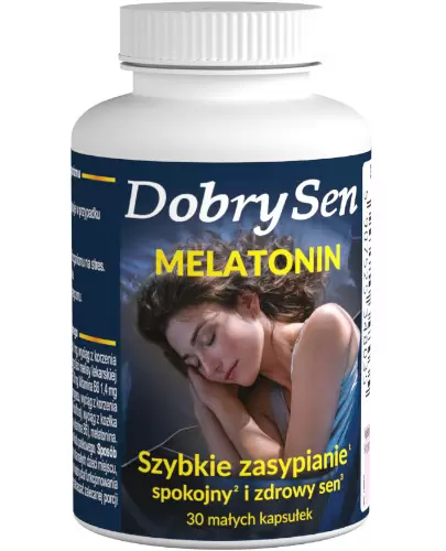 Uniphar, Dobry Sen Melatonin, kapsułki, 30 sztuk zdjęcie