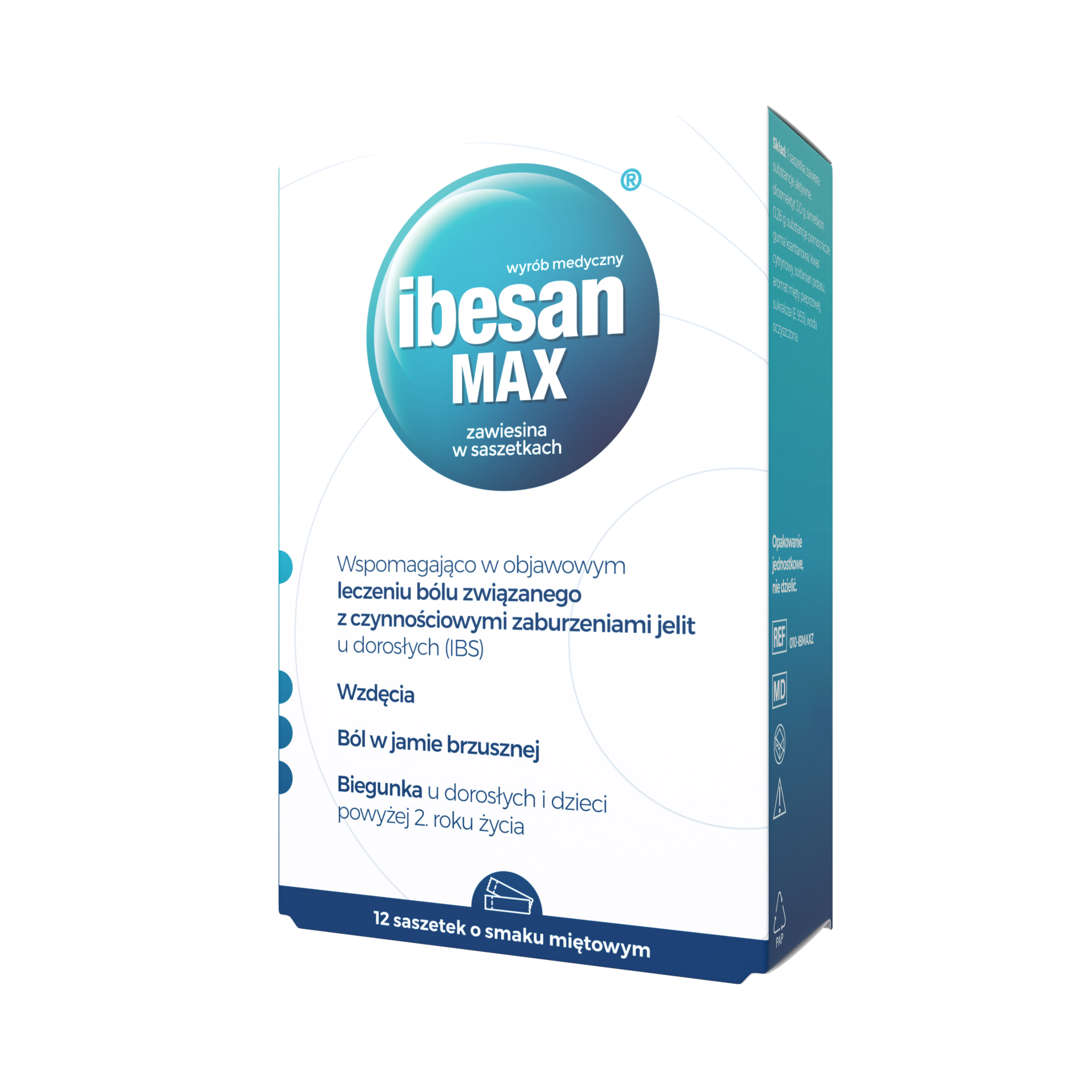 Ibesan MAX, zawiesina w saszetkach, 12 sztuk zdjęcie