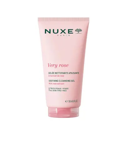 Nuxe Very Rose, Żel do mycia twarzy i oczu łagodzący, 150 ml zdjęcie