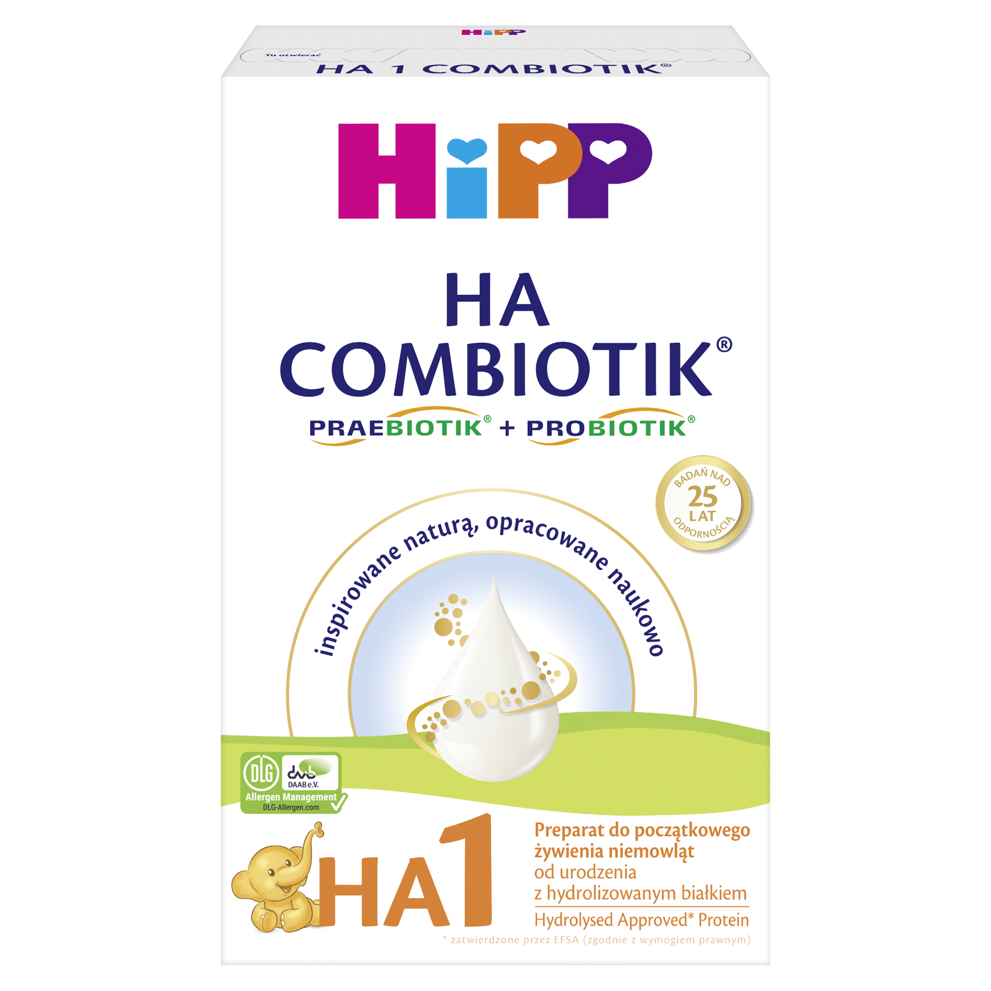 HiPP HA 1 Combiotik preparat do początkowego żywienia niemowląt 350 g zdjęcie