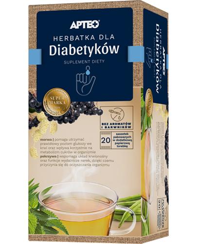 APTEO HERBATKA dla diabetyków - 20 sasz.  zdjęcie
