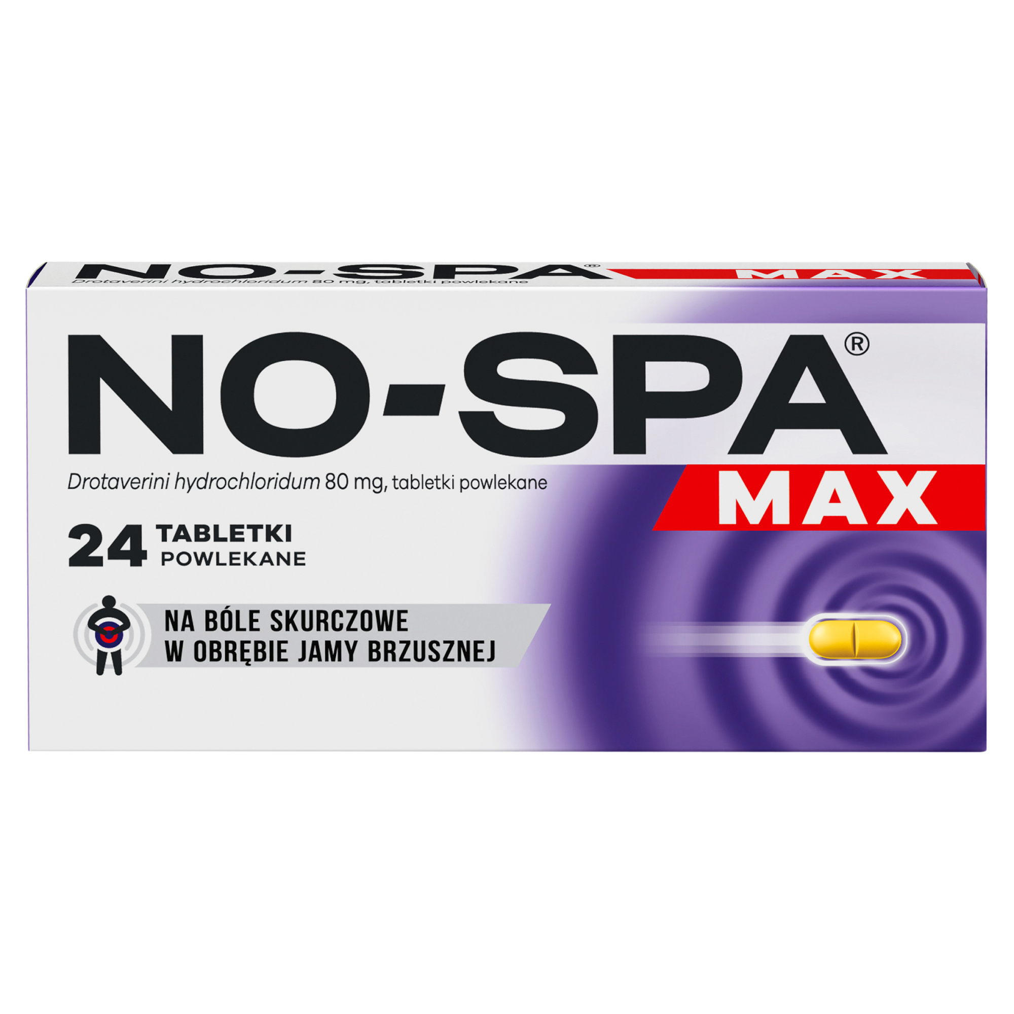 No-Spa MAX 80 mg 24 tabletek zdjęcie