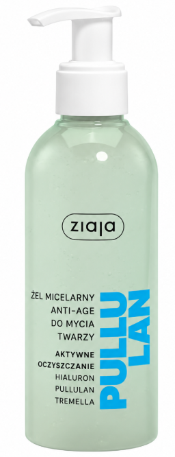 Ziaja Pullulan Żel micelarny anti-age do mycia twarzy, 200 ml zdjęcie