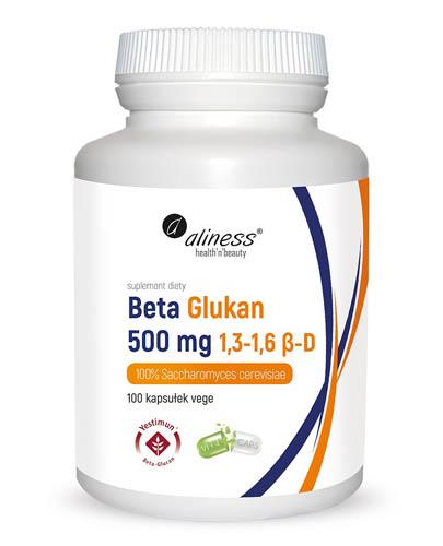 ALINESS Beta glukan 500 mg - 100 kapsułek zdjęcie