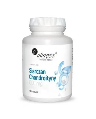 Aliness, Siarczan Chondroityny 600 mg, 100 kapsułek zdjęcie