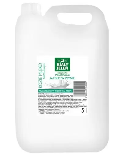 Biały Jeleń Kozie mleko mydło w płynie 5000 ml zdjęcie