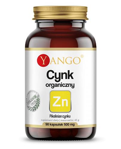 Yango Cynk organiczny, 90 kaps. cena, opinie, skład zdjęcie