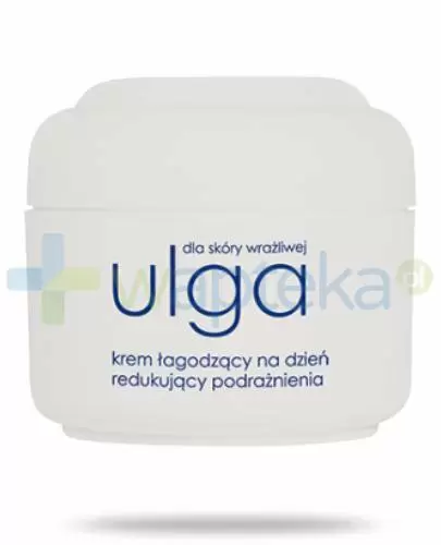 Ziaja Ulga dla skóry wrażliwej krem łagodzący na dzień redukujący podrażnienia SPF20 50 ml zdjęcie