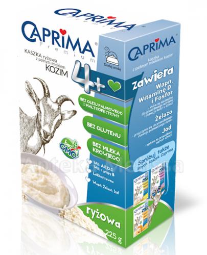 CAPRIMA PREMIUM Kaszka ryżowa z pełnym mlekiem kozim 4+, 225 g zdjęcie