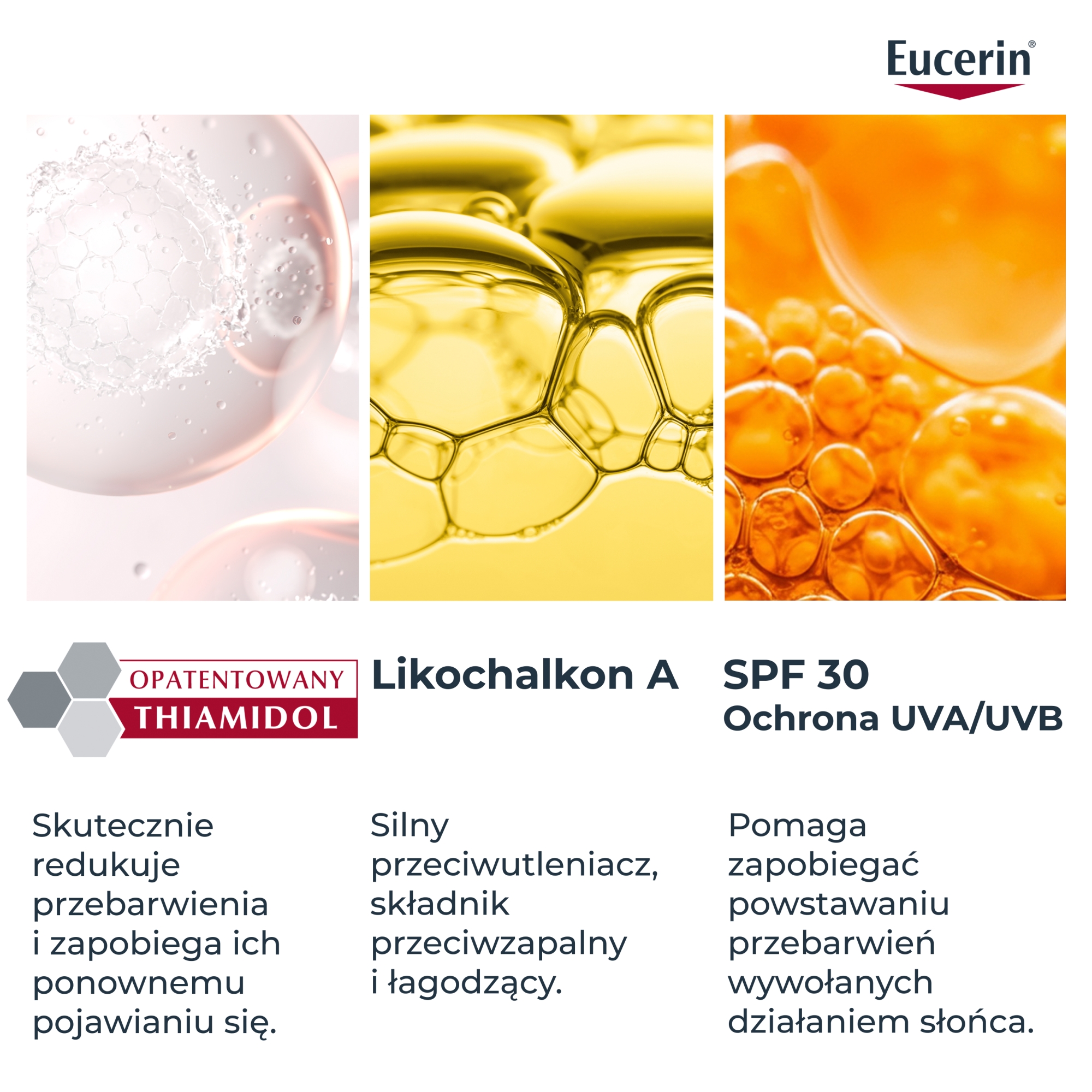 Eucerin Anti-Pigment, krem na dzień SPF 30 z Thiamidolem, przeciw przebarwieniom, 50 ml