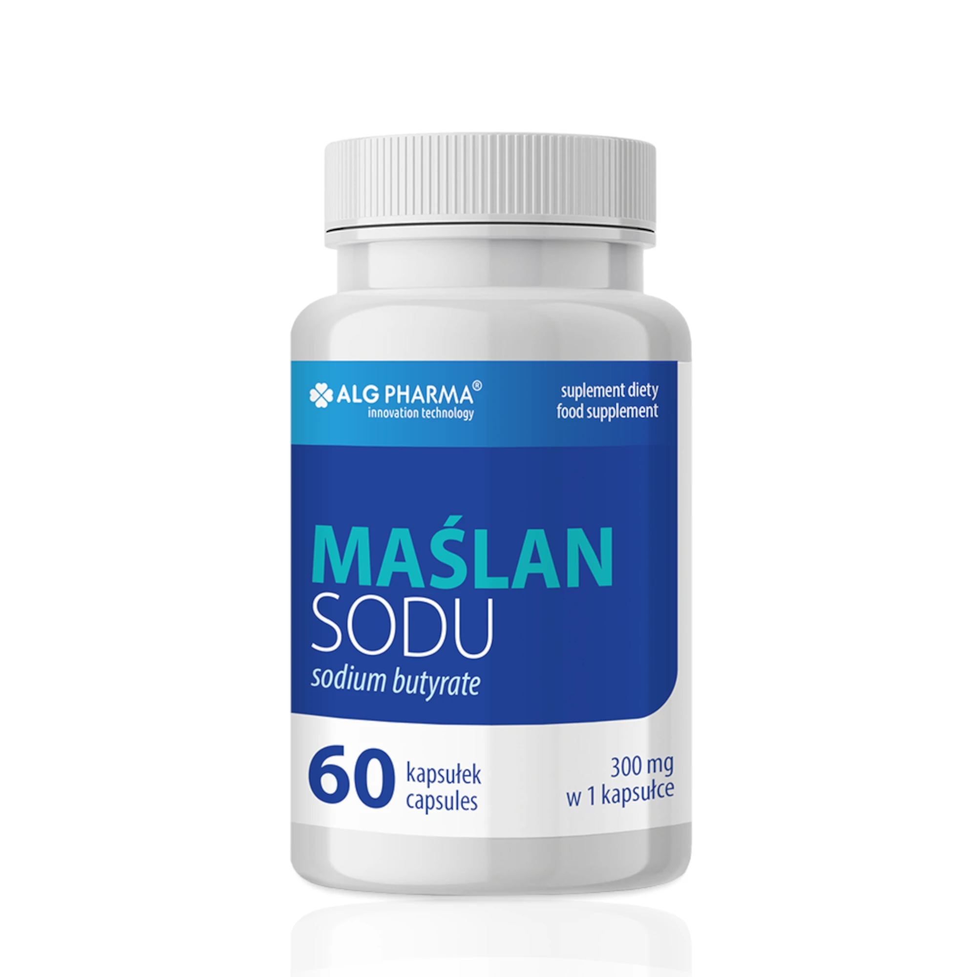 Alg Pharma Maślan sodu, 60 kapsułek