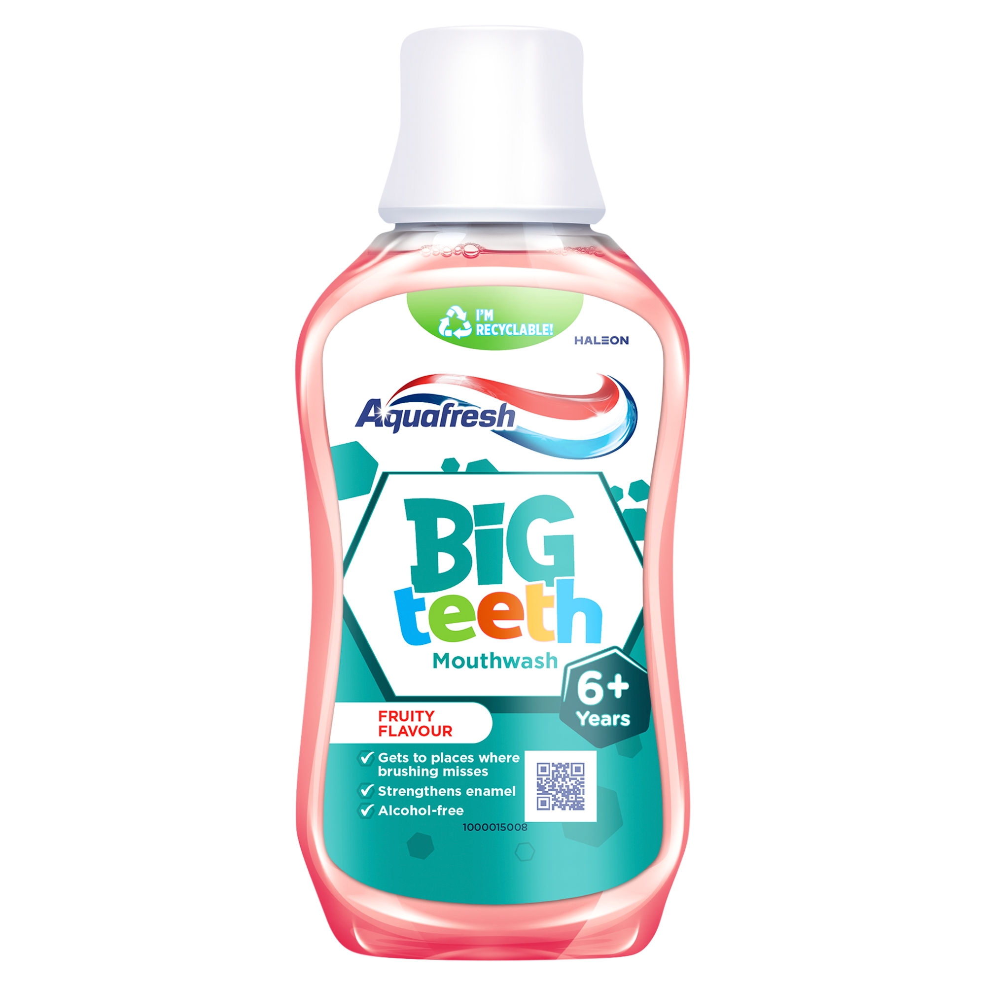 Aquafresh Big teeth 6+ płyn do płukania jamy ustnej 300 ml