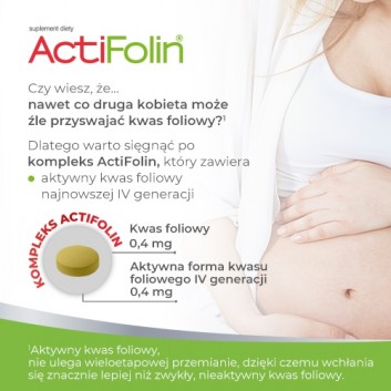 ActiFolin 0,8 mg 90 tabletek