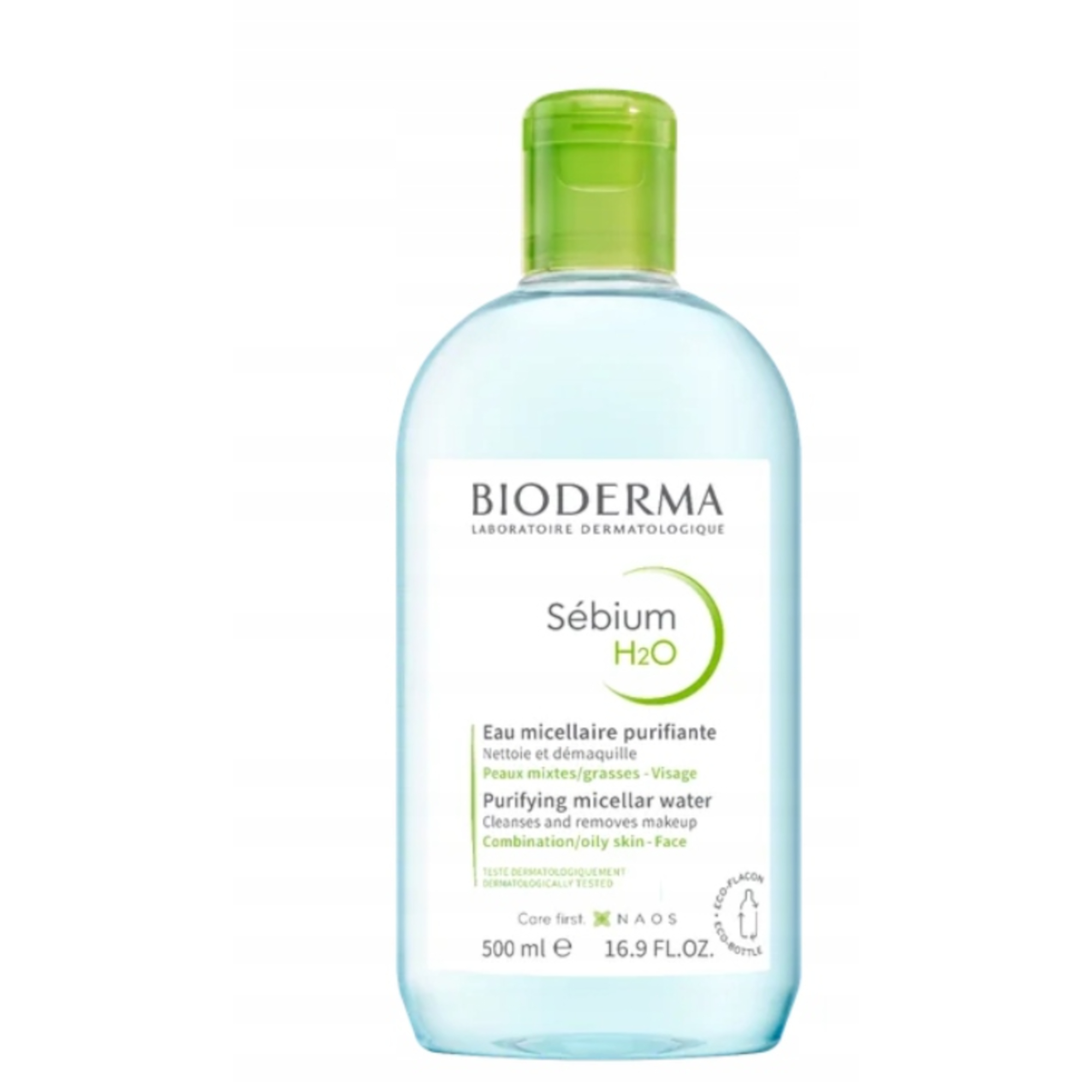 Bioderma Sebium H2O, woda micelarna oczyszczająca skórę, 500 ml zdjęcie