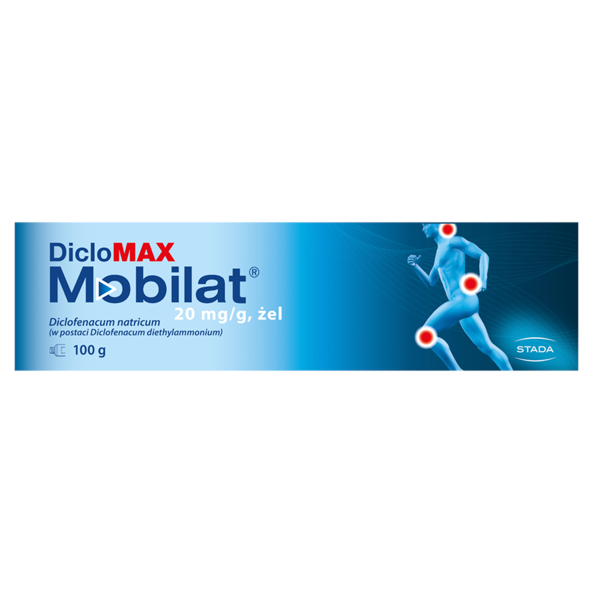 Diclomax Mobilat, 23,2 mg/g, żel, 100 g zdjęcie
