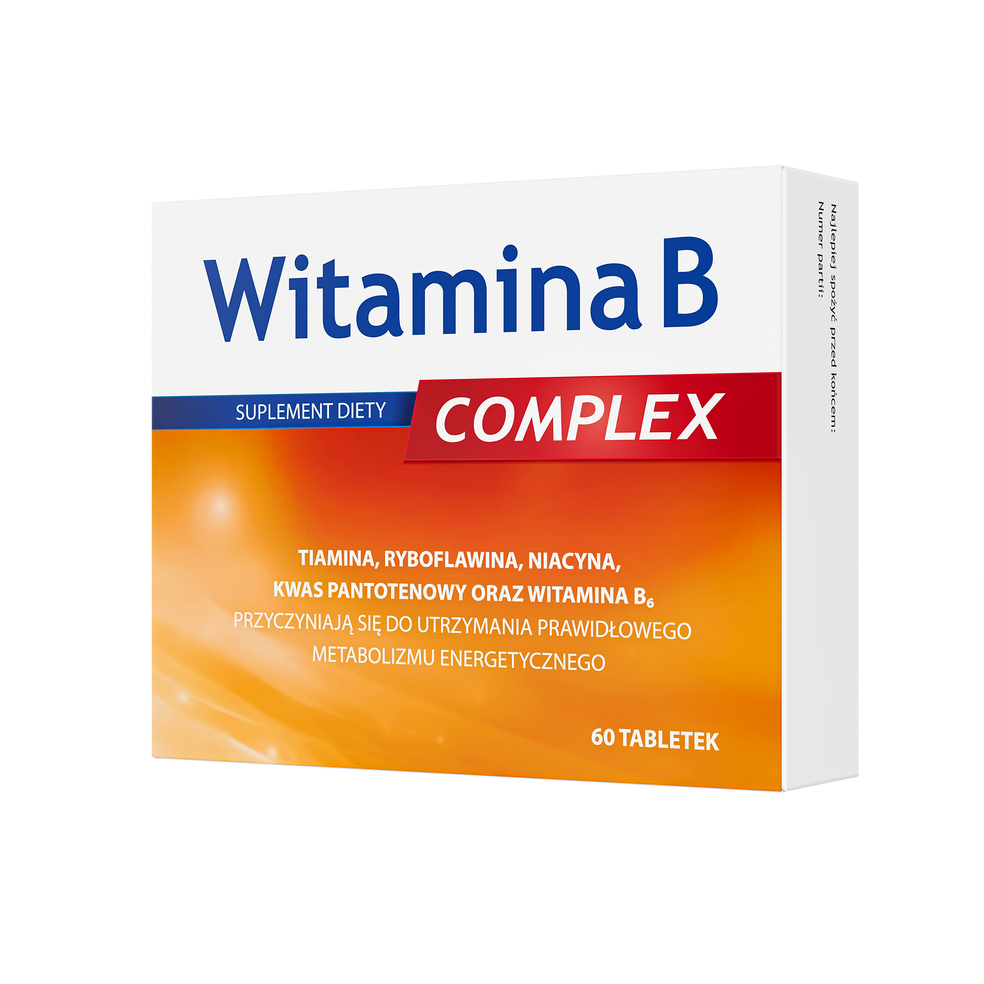 Witamina B Complex, tabletki, 60 sztuk