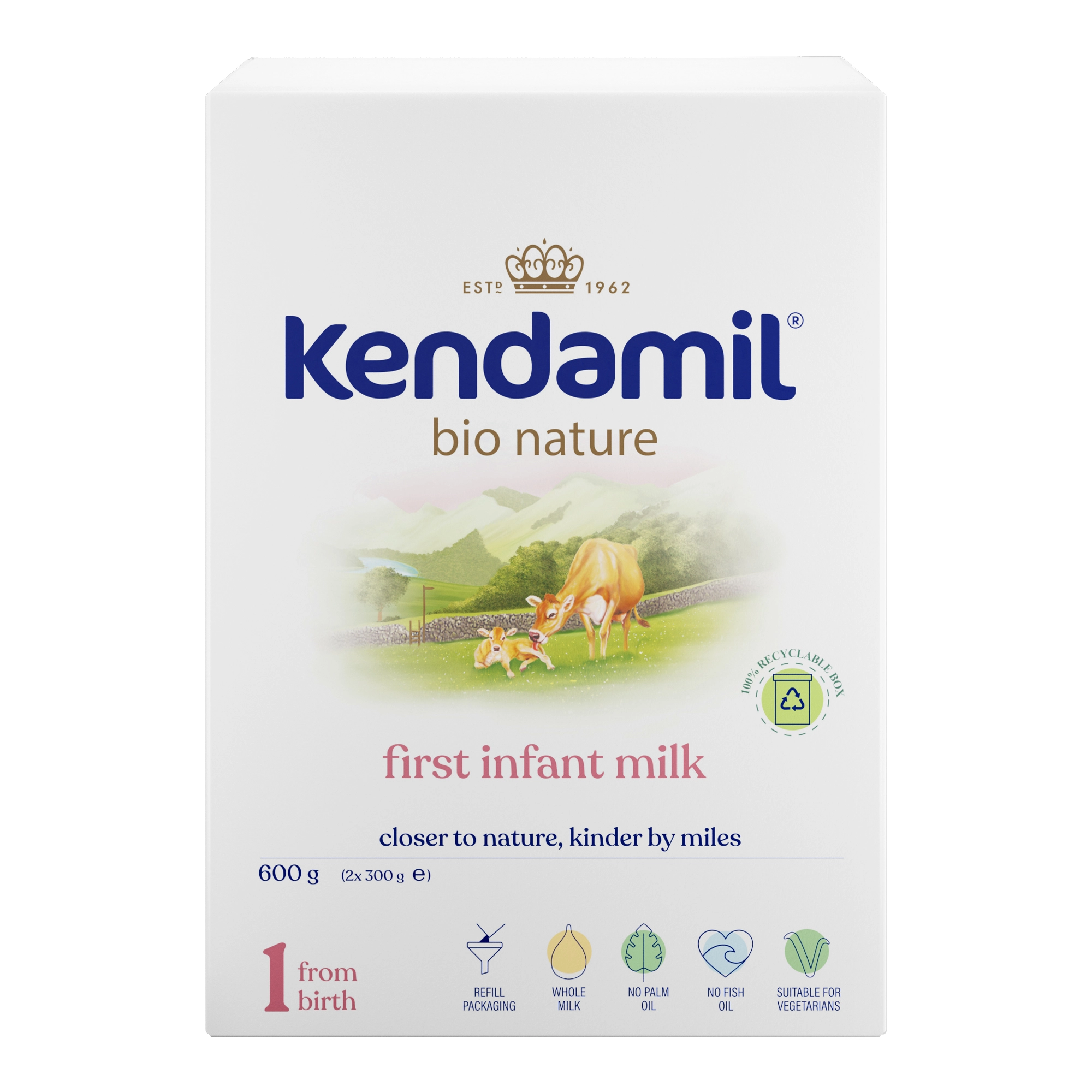 Kendamil BIO Nature 1, 600 g