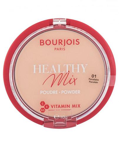 BOURJOIS Healthy Mix Powder Puder Prasowany 01 Porcelaine - 10 g - cena, opinie, wskazania zdjęcie