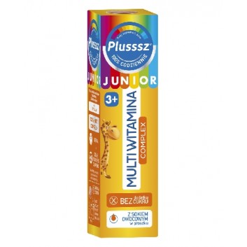 Plusssz Junior Multiwitamina Complex 20 tabletek musujących