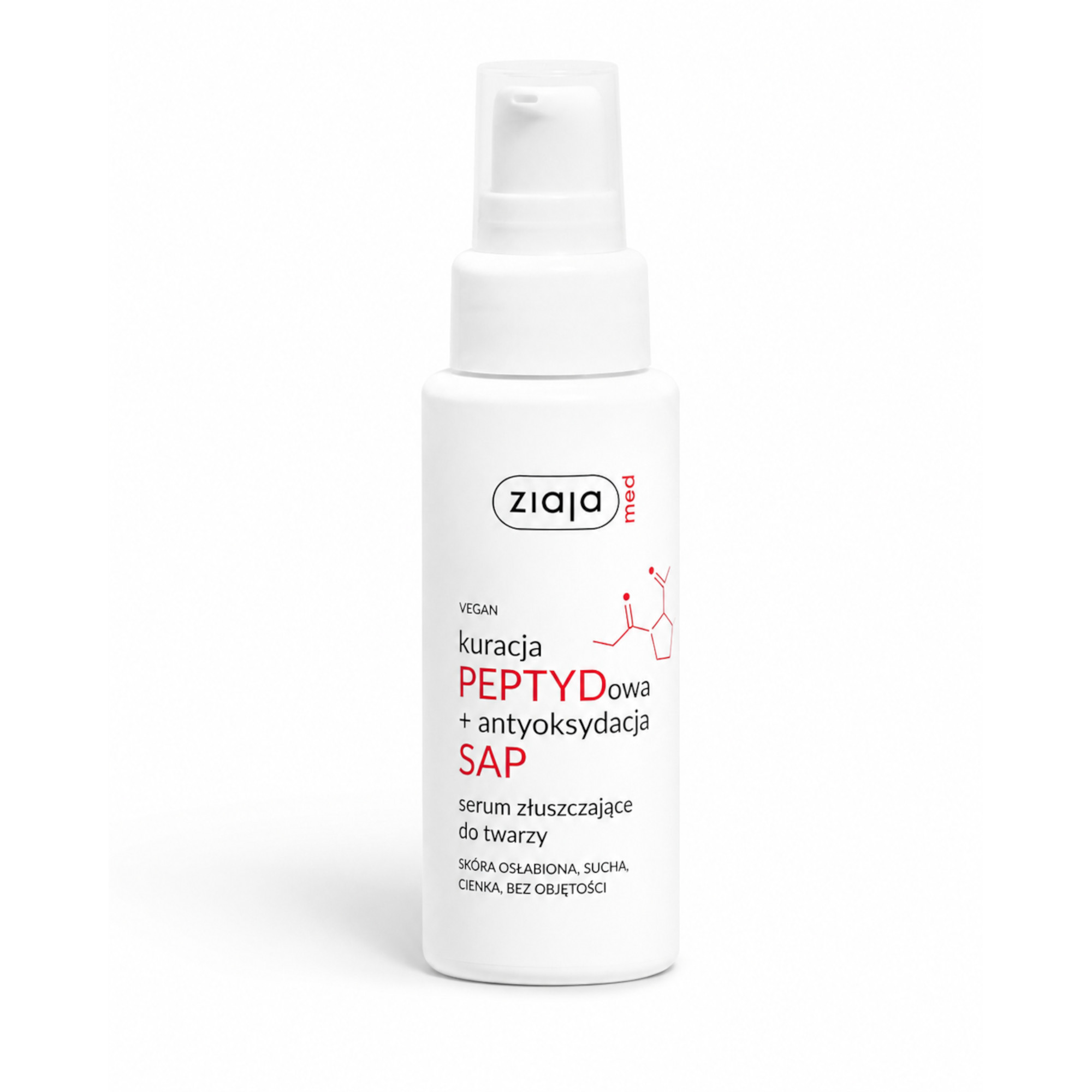 Ziaja Med Kuracja Peptydowa, serum złuszczające do twarzy, 50 ml zdjęcie