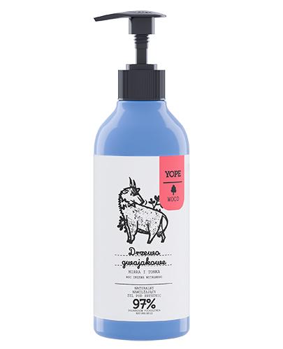 Yope Naturalny nawilżający żel pod prysznic Drzewo gwajakowe Mirra i tonka - 400 ml - cena, opinie, właściwości zdjęcie