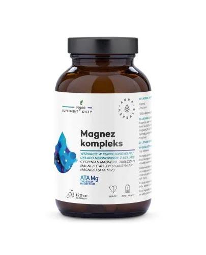 Aura Herbals Magnez kompleks ATA Mg®, 120 kapsułek zdjęcie