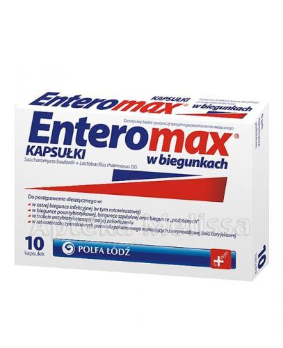 ENTEROMAX - 10 kaps. zdjęcie