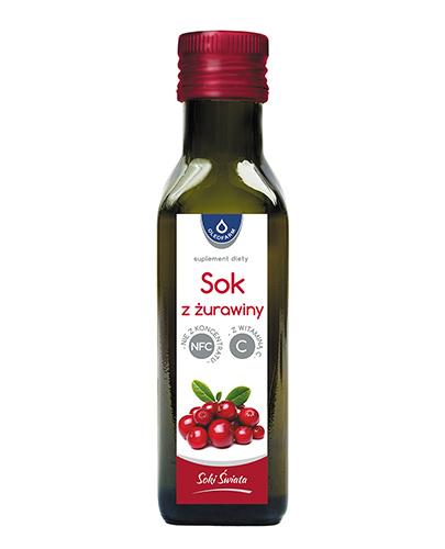 OLEOFARM Sok z żurawiny z witaminą C, 100 ml zdjęcie