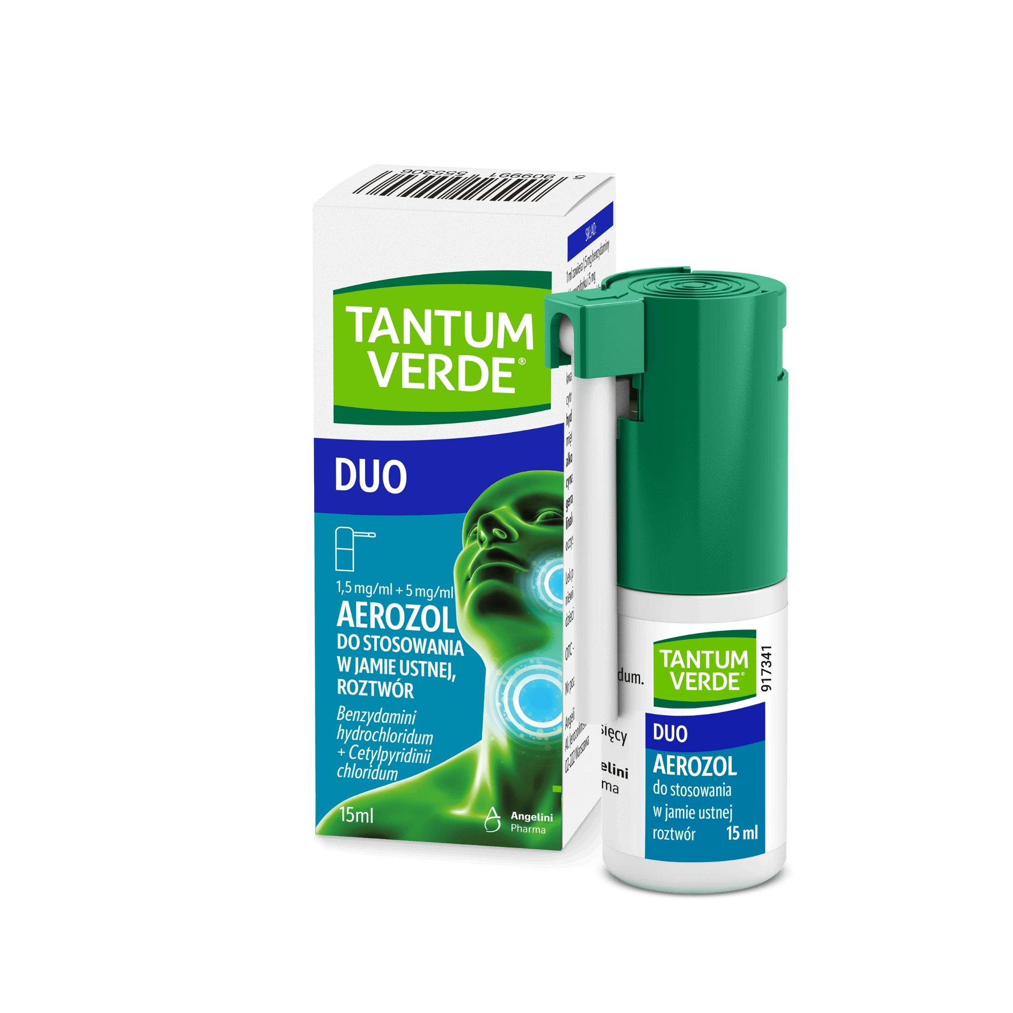 Tantum Verde Duo, aerozol, 15 ml zdjęcie