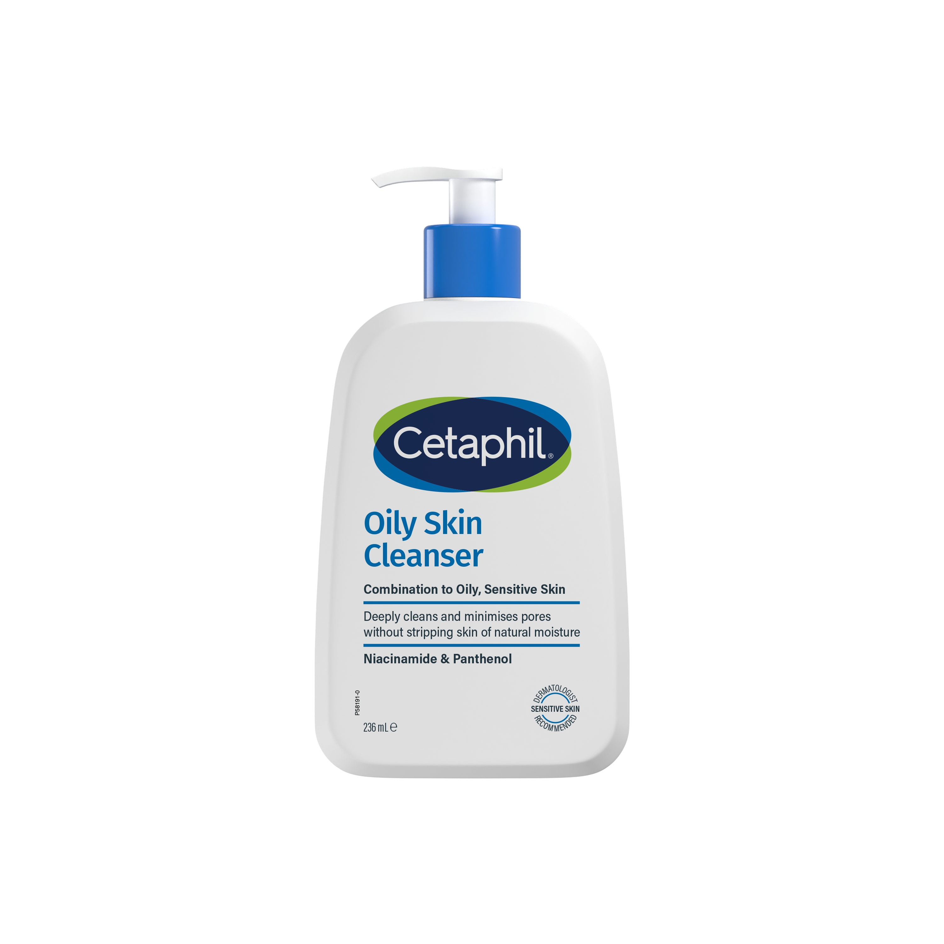 Cetaphil Oily Skin Cleanser, łagodny żel oczyszczający, 236 ml zdjęcie
