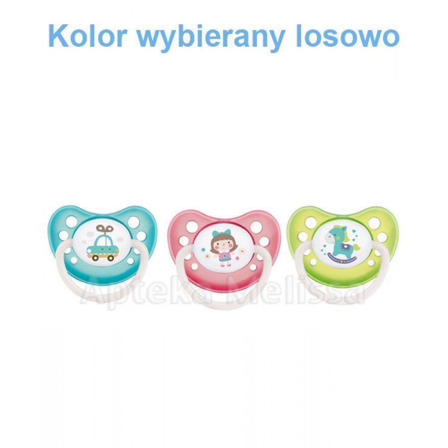 CANPOL BABIES Anatomiczny smoczek kauczukowy TOYS 6-18 m-cy - 1 szt.